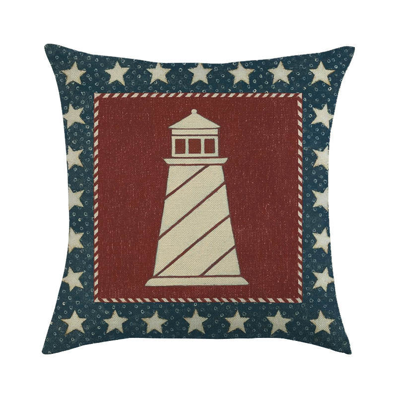 Coastal Sea Life Throw Pillow Covers, Starfish Shell Cushion Covers