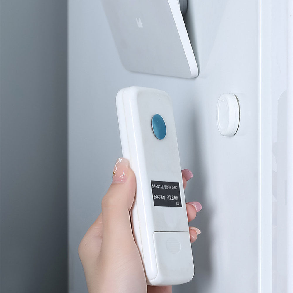 Punch-Free Wall-Mount Remote Control Holder Storage Rack