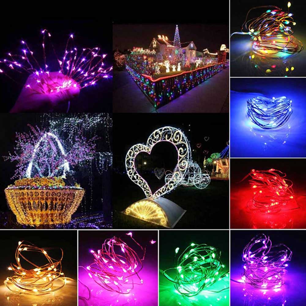 USB Copper Wire Fairy Lights - Warm & Color Glow String Lights