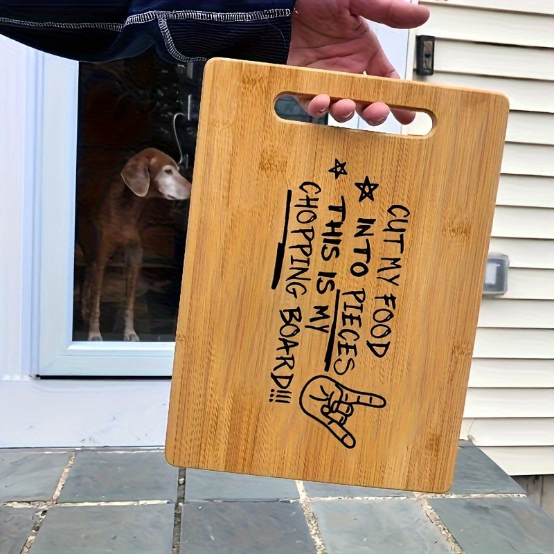 Funny Engraved Bamboo Cutting Board β Novelty Kitchen Gift Board