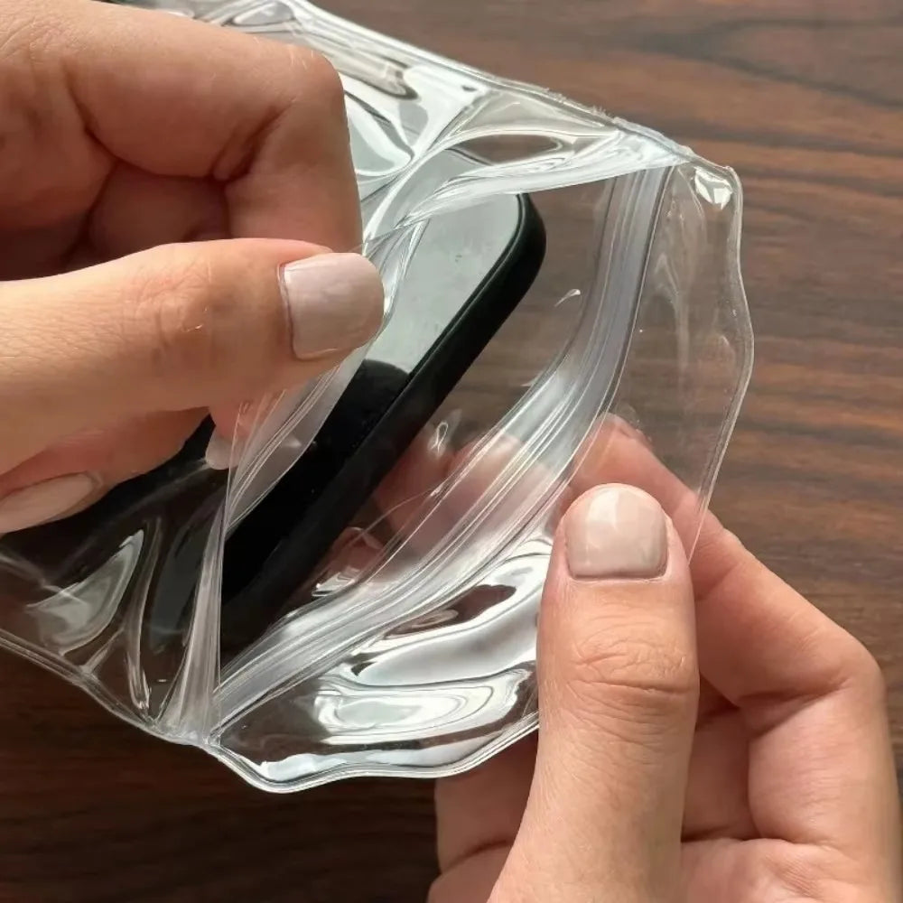 Universal Waterproof Phone Pouch — Clear Swim & Beach Case for Women
