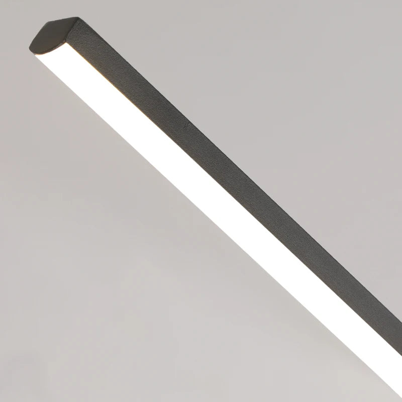 Modern Linear LED Pendant Light for Kitchen and Dining Room