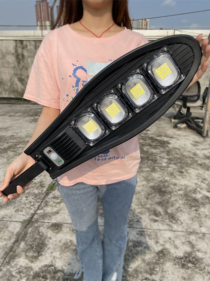 Solar LED Street Light - Bright Outdoor Motion Sensor Wall Lamp