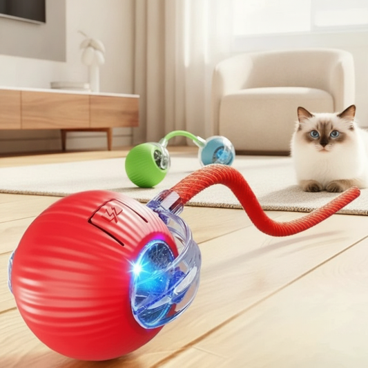Interactive Smart Cat Ball — Auto-Moving Motion-Activated Toy