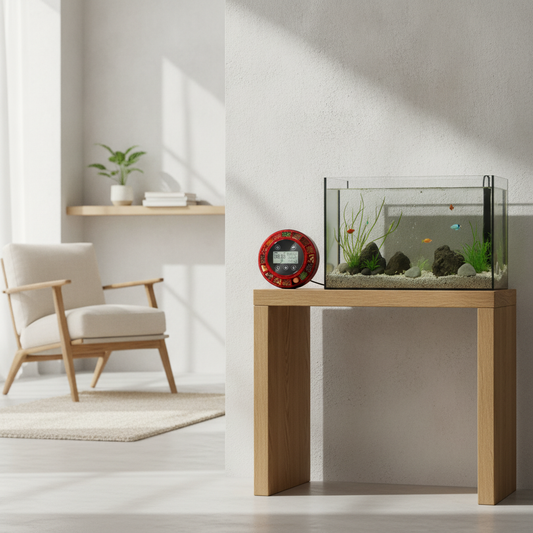 Automatic Fish Feeder — 7/14-Day Vacation Timer, USB Rechargeable