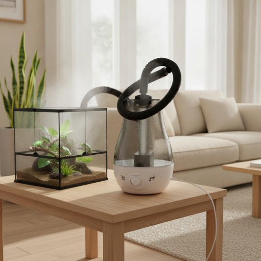 Reptile Fogger & Terrarium Humidifier for Geckos & Frogs