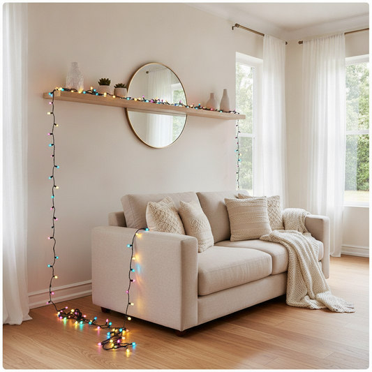 Addressable RGB LED String Lights — Dream-Color Smart Fairy Lights for Bedroom & Party Decor