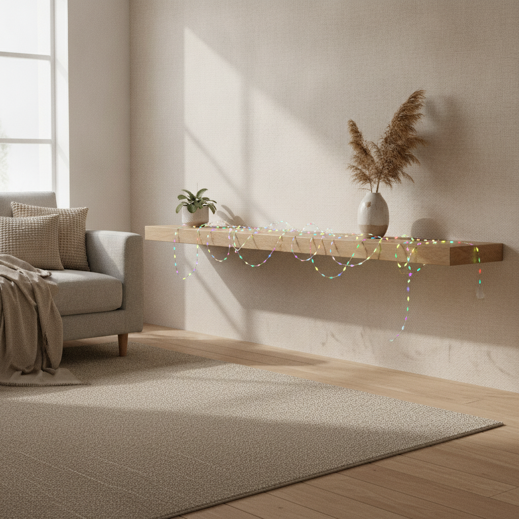 RGB Seed LED Pixel String Lights — Color-Changing Addressable Fairy Lights for Decor