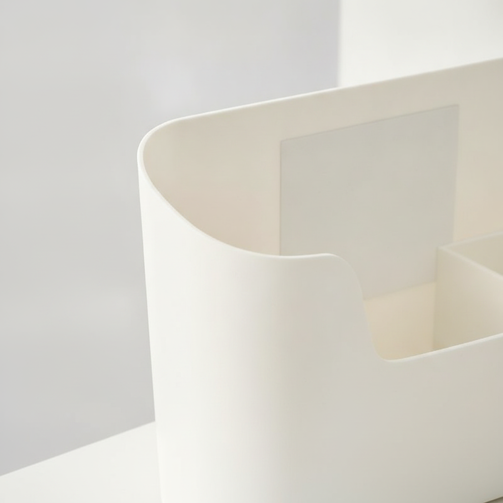 Wall-Mounted Adhesive Storage Rack — No-Drill Organizer Shelf for Bathroom & Kitchen