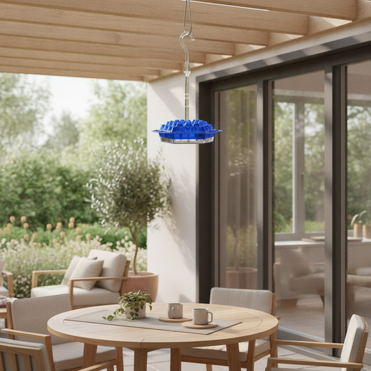 Hanging Hummingbird Feeder — 30cm Ant & Bee Resistant Wild Bird Feeder for Garden & Outdoor