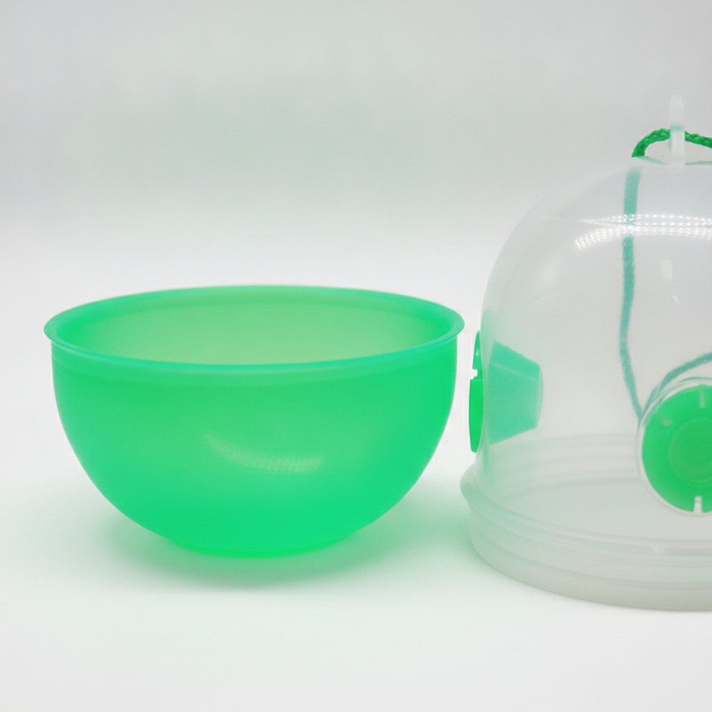 Reusable Wasp & Fly Trap — Hanging Outdoor Insect Catcher for Garden & Patio