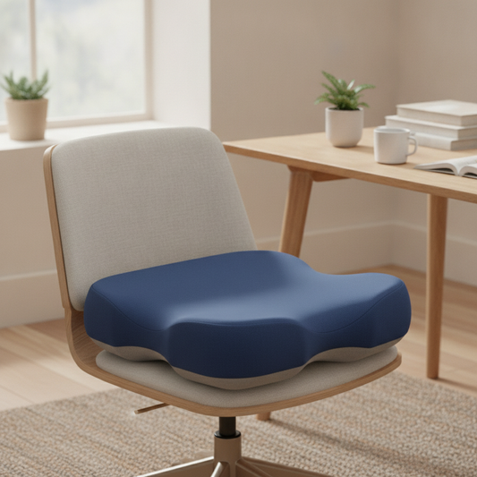 Memory Foam Seat Cushion, Ergonomic Office Chair Pad for Tailbone Comf