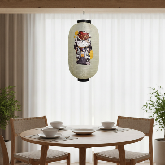 Traditional Printed Paper Lantern — Decorative Hanging Lantern for Indoor & Outdoor Decor