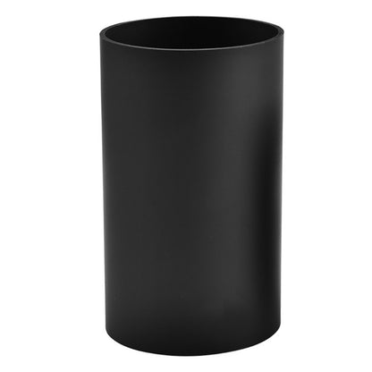 Black Cylinder Utensil Holder, Kitchen Cutlery Storage Caddy