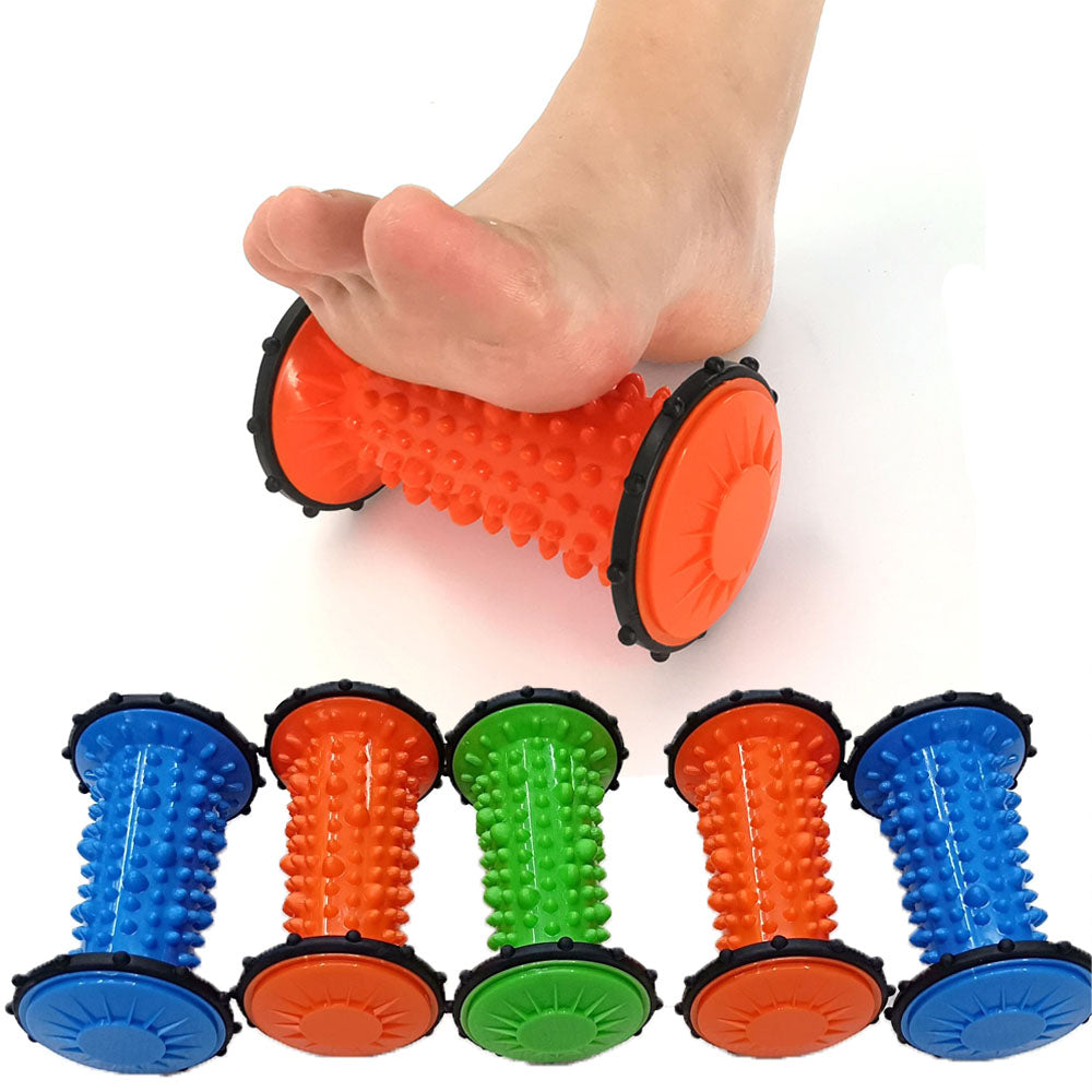 Foot Massage Roller Spiky Arch and Heel Roller for Tired Feet