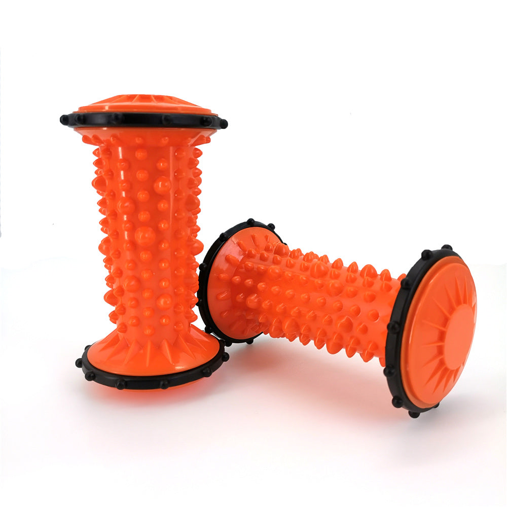 Foot Massage Roller Spiky Arch and Heel Roller for Tired Feet