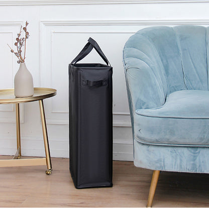 Slim Collapsible Laundry Hamper 45L, Tall Narrow Storage Basket