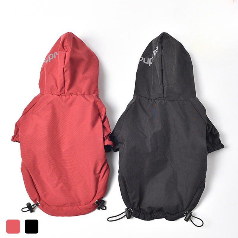 Waterproof Dog Coat - Fleece-Lined Hooded Winter Pet Jacket