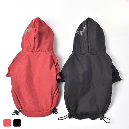 Waterproof Dog Coat - Fleece-Lined Hooded Winter Pet Jacket