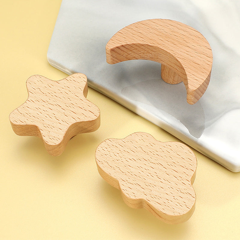 Cute Wooden Wall Hooks Animal Kids Room Decor Coat & Key Hook