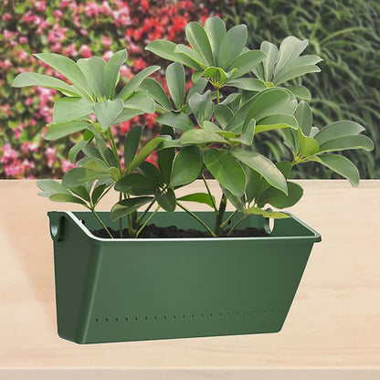 Wall Hanging Vertical Planter Box, Stackable Garden Flower Pot