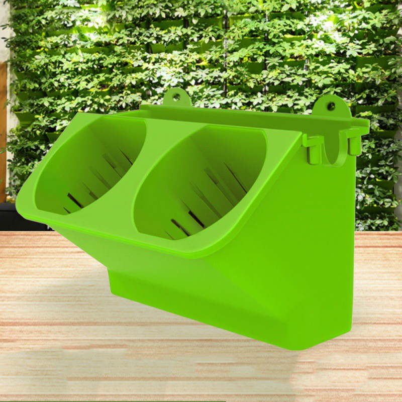Vertical Wall Hanging Planter, Stackable Garden Pot Pouch