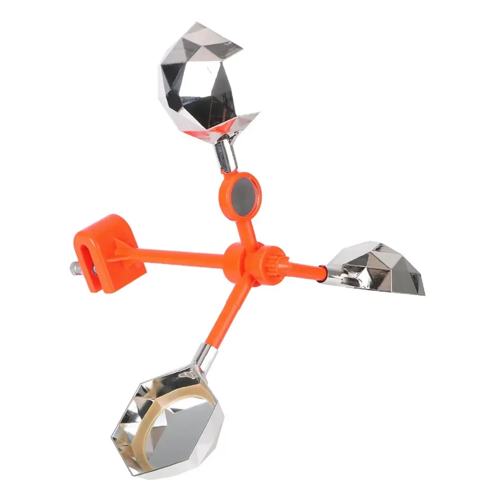 Solar Wind-Powered Bird Repeller 360 Spinning Outdoor Deterrent