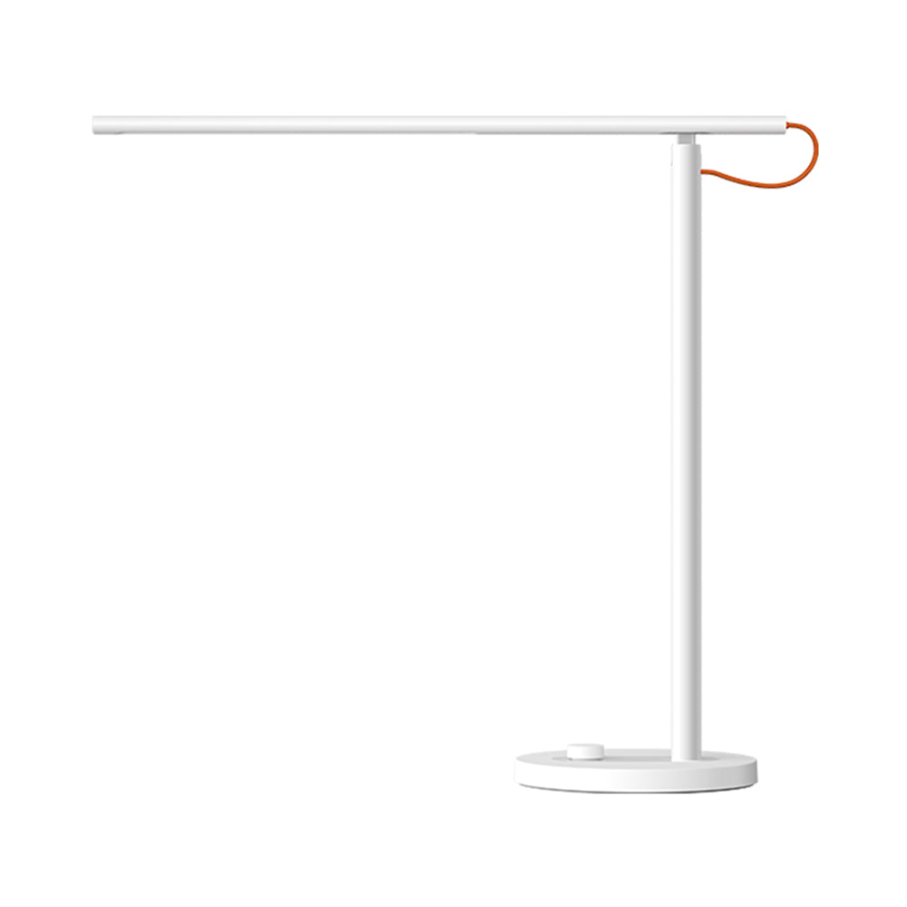 Minimalist LED Desk Lamp - Slim White Office Light, High CRI