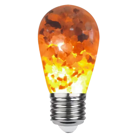 Himalayan Salt LED Bulb Warm Glow 60W Equivalent