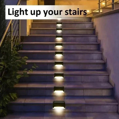 Solar Deck Lights Outdoor Waterproof LED Step and Stair Lights
