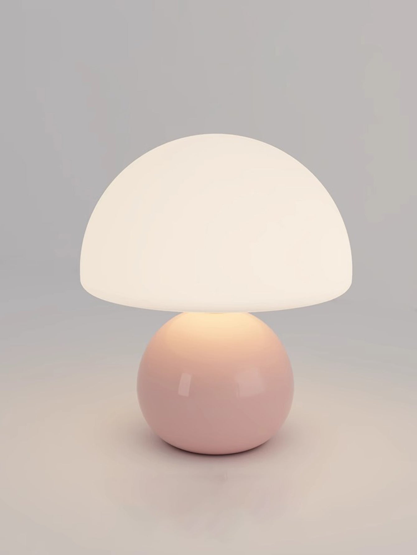 Mushroom Table Lamp - Cute Bedside Night Light with USB Plug