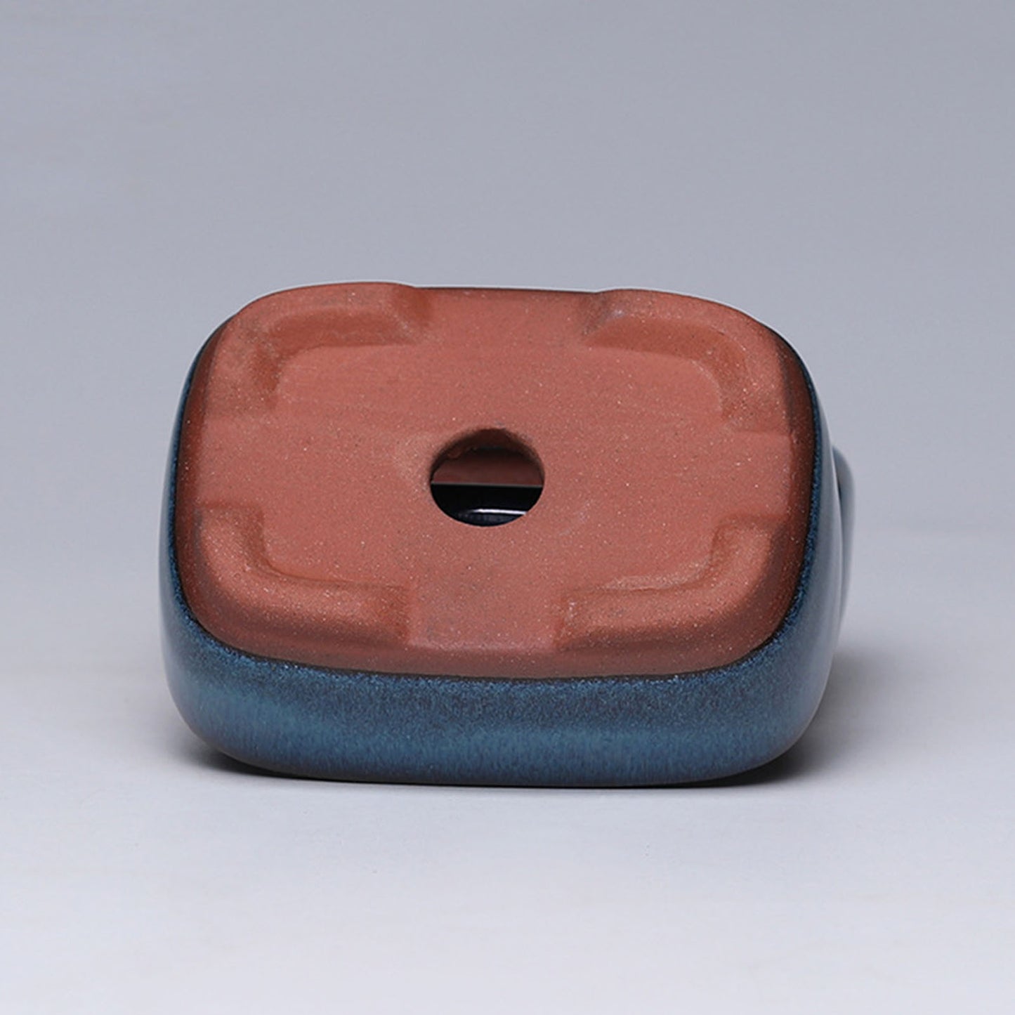 Ceramic Flower Pot with Drainage Hole - Vented Indoor Planter