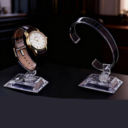 Clear Acrylic Watch Display Stand, Bracelet & Bangle Holder