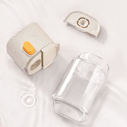 Press-Top Salt & Spice Shaker, Glass Seasoning Dispenser