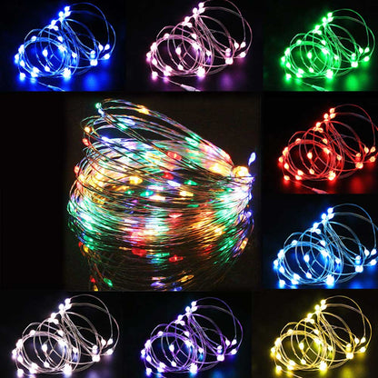 USB Copper Wire Fairy Lights - Warm & Color Glow String Lights