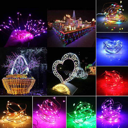 USB Copper Wire Fairy Lights - Warm & Color Glow String Lights