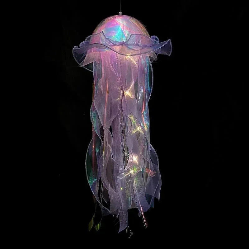 Jellyfish Mood Lamp - Portable LED Atmosphere Night Light Decor