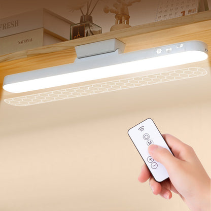 Magnetic LED Desk Lamp, USB Rechargeable Three-Color Light Bar