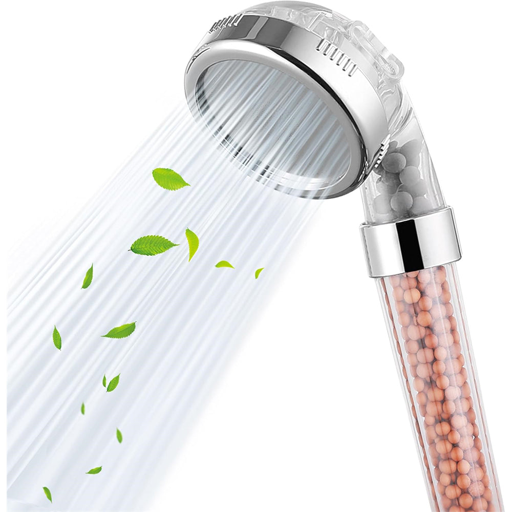 Filtered High-Pressure Shower Head - Handheld Water-Saving Sprayer