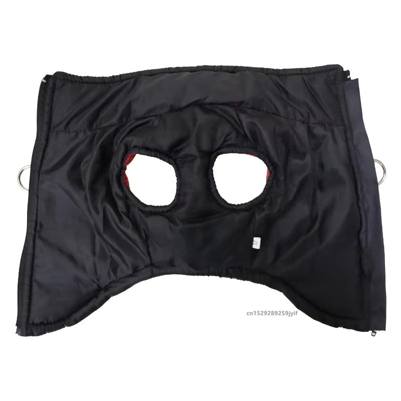 Waterproof Warm Dog Coat, Padded Winter Vest Jacket with Zipper