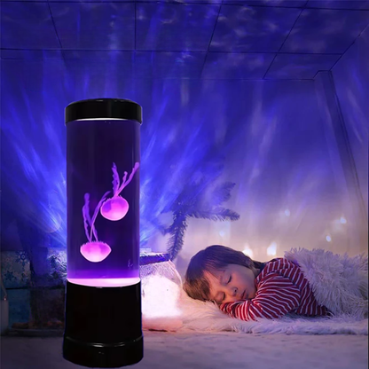 Color-Changing Jellyfish Lamp, LED Mood Light with Remote Control