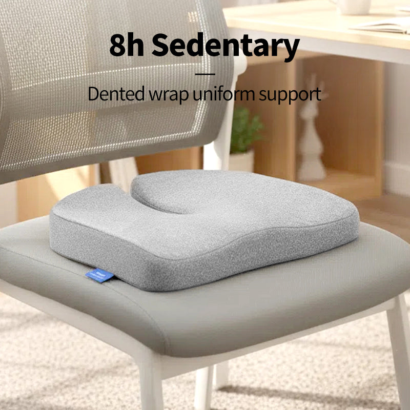 Memory Foam Seat Cushion Office Chair and Car Coccyx Support Pillow