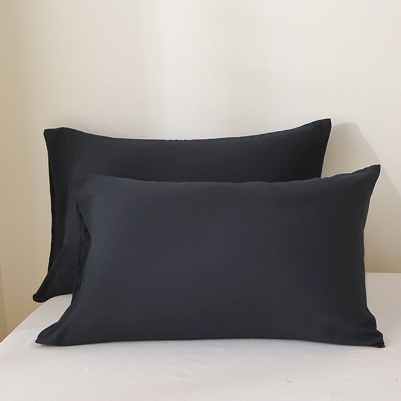 Brushed Pillowcases Set of 2 — Soft Solid Bed Pillow Covers