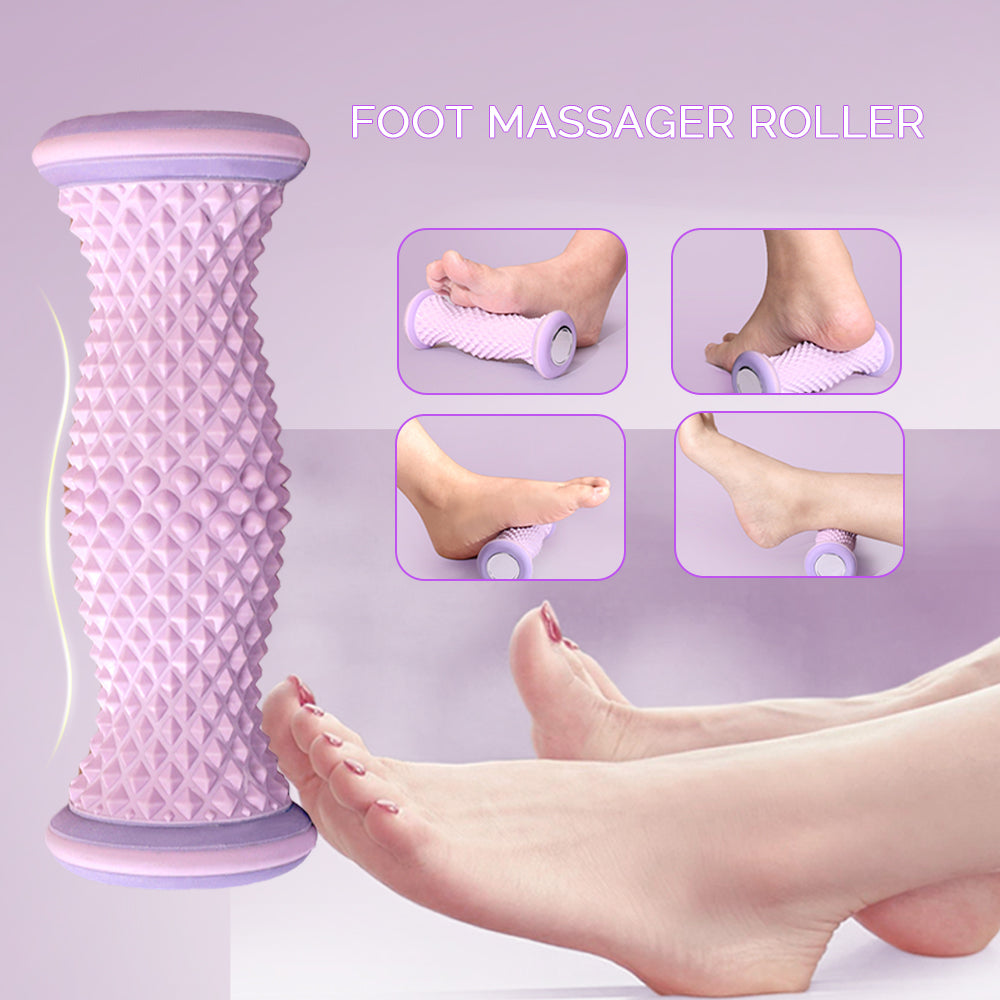 Foot Massage Roller Textured Arch and Heel Massager for Tired Feet