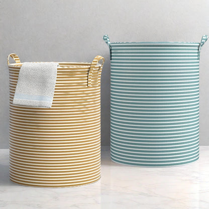 Tall Collapsible Laundry Basket with Handles, Large Capacity
