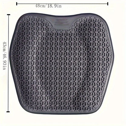 Honeycomb Gel Seat Cushion Breathable Cooling Chair Pad for Car Office