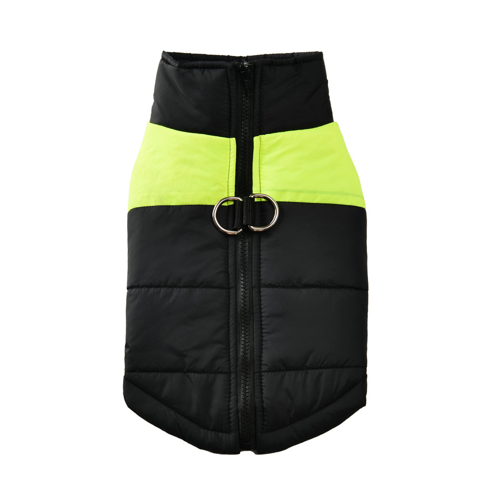 Warm Padded Dog Jacket, Windproof Winter Coat for Small to Large Dogs