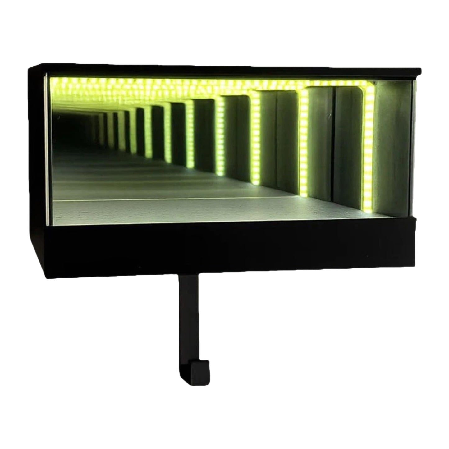 Infinity Mirror LED Garage Key Holder Wall Mount Display