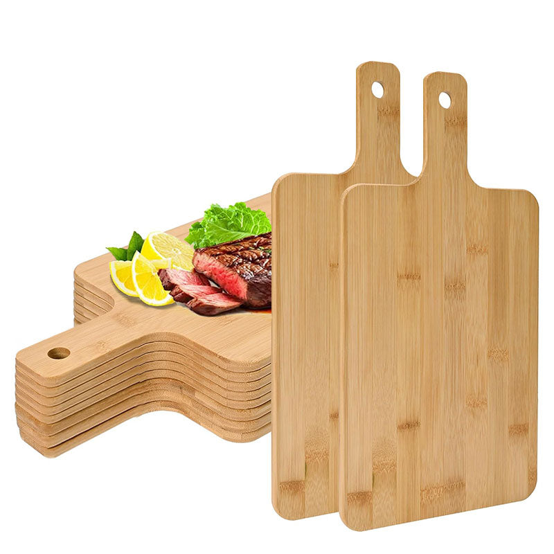 Bamboo Serving Board for Pizza, Bread & Steak — Kitchen Chopping Board