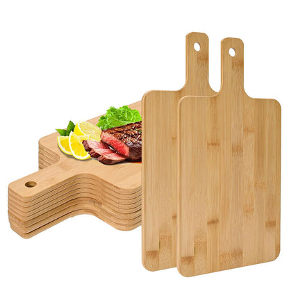 Bamboo Serving Board for Pizza, Bread & Steak — Kitchen Chopping Board